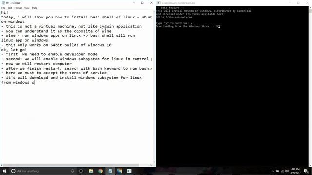 1. install bash shell linux ubuntu on windows 10 64bit смотреть онлайн