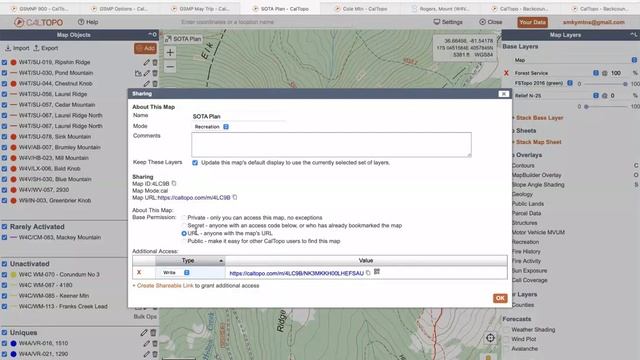 CalTopo for SOTA Part Three Data Organization and Management смотреть онлайн