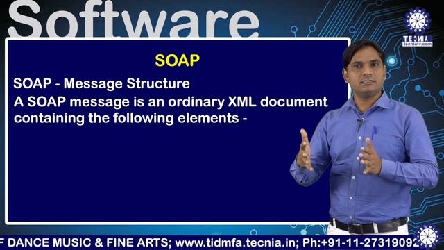 SOAP || Web Techology || Dr. Jitender Rai || MCA || TIAS || TECNIA TV смотреть онлайн