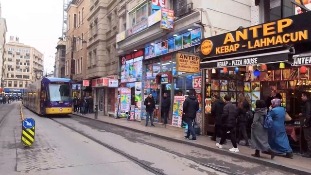 Istanbul Turkey 2023 Eminonu ,Sirkeci 4 February Walking Tour 4K ULTRA HD 60FPS смотреть онлайн