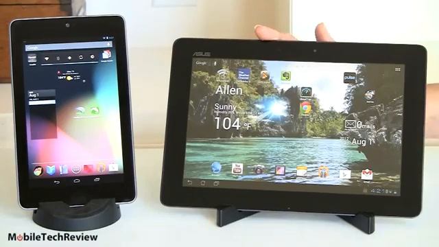 Google Nexus 7 vs Asus Transformer Pad Infinity TF700 Comparison Smackdown смотреть онлайн