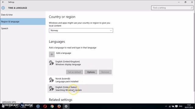 Windows 10 - how to change default language смотреть онлайн