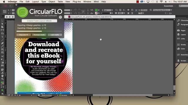 CircularFLO for InDesign смотреть онлайн