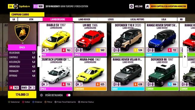 FORZA HORIZON 5 GARAGEM FH5 WINDOWS 11 DRIVER RADEON 17 FPS AMAIS! EP02 смотреть онлайн