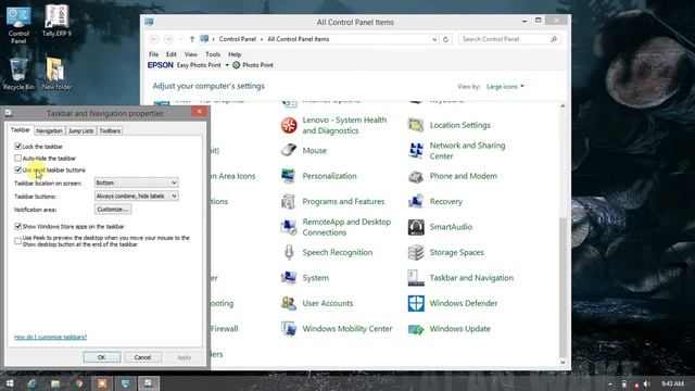 How to change taskbar location | Taskbar settings | Notification customization | Windows 10 смотреть онлайн