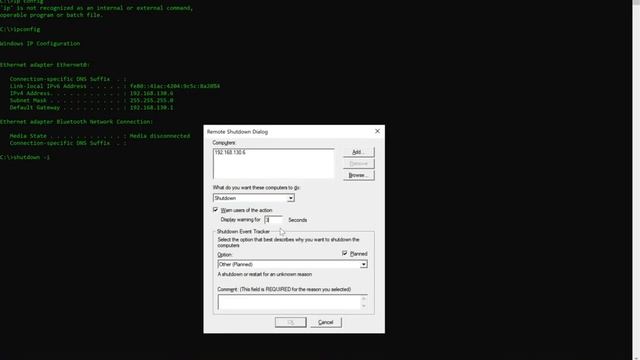 Using CMD to Shutdown Computer. смотреть онлайн