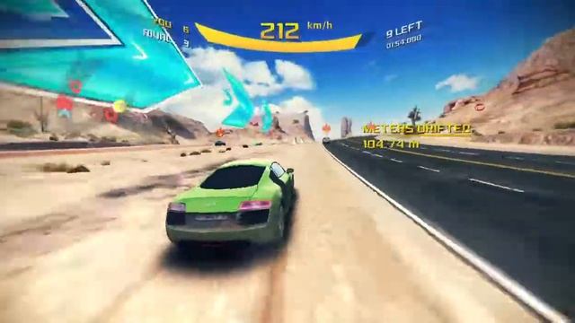 Asphalt 8 Gameplay | Season 1 | Stage 7 - Nevada Knockdown | Audi R8 e-tron Maxed смотреть онлайн