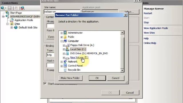 Install and Configure IIS on Windows Server 2008 смотреть онлайн
