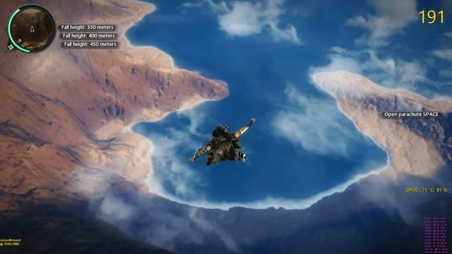 Just cause 2 Max settings RX 480 FPS Benchmark 1080P смотреть онлайн