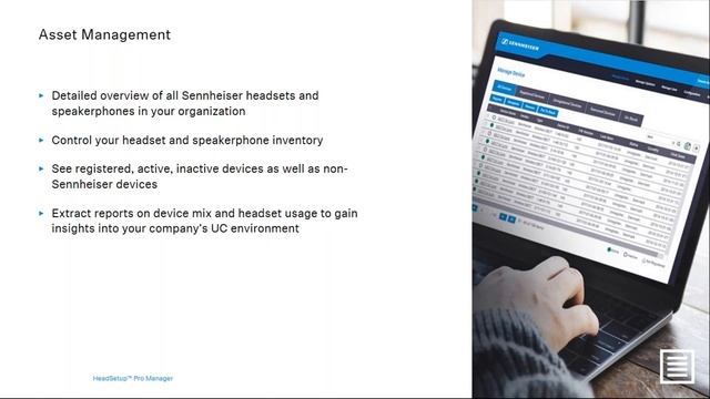 Introduction to Sennheiser HeadsetUp Pro Manager смотреть онлайн