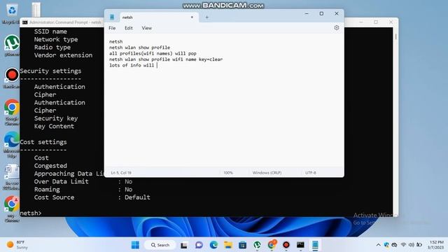 CMD:show wifi password windows 11- 2023#cmd#wifi#wifipassword смотреть онлайн