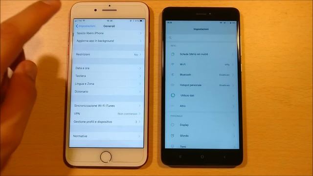 iPhone 7 iOS 11 vs Redmi 4 MIUI 8 | UI & Apps смотреть онлайн