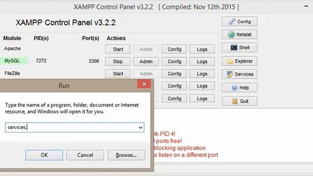 [XAMPP][FIX] Port 80 in use by "Unable to open process" with PID 4 смотреть онлайн