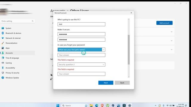 Create Local Windows Account without Microsoft Account - Windows 11 смотреть онлайн