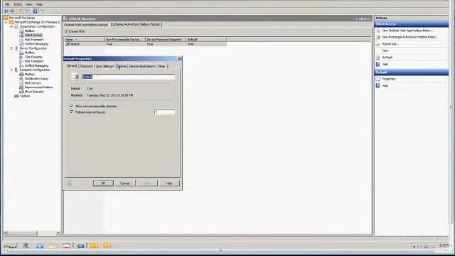 How to turn on or off remote desktop from mobile device in Microsoft Exchange 2010 Active Sync смотреть онлайн