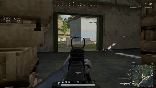 PUBG [FPP Solo] - Red Dot Mutant to the mouth смотреть онлайн