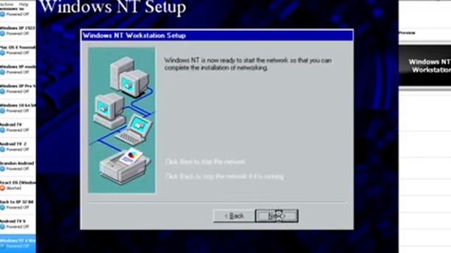 Installing Windows NT 4 Workstation on VM смотреть онлайн