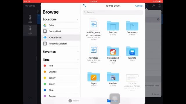 How To Insert Sound Effects Into GarageBand For a Podcast on an iPad смотреть онлайн