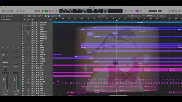YOASOBI - アイドル(Idol) Instrumental Copy [Logic Pro] смотреть онлайн
