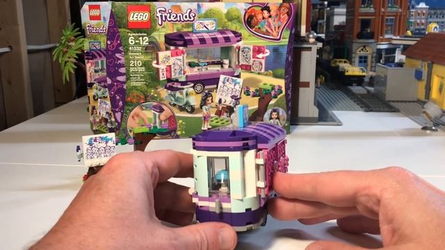 LEGO Friends Set 41332 Emma’s Art Stand смотреть онлайн