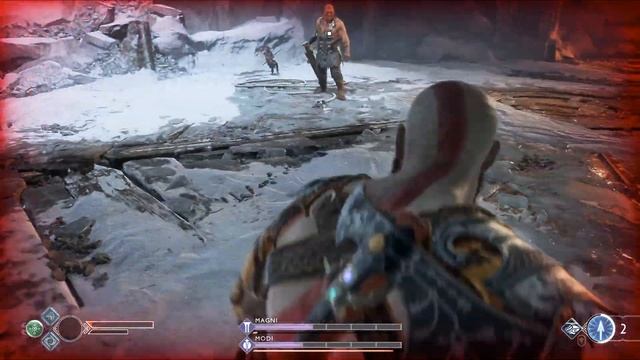 God of War - Kratos & Atreus VS Magni & Modi || Boss Fight (2023) смотреть онлайн
