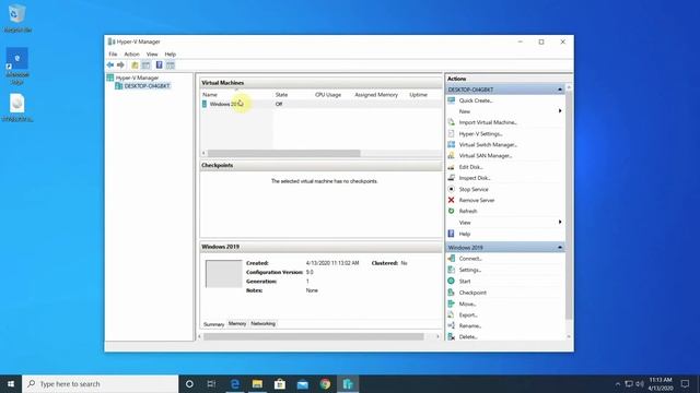 How to create a Windows Server 2019 virtual machine with Hyper-V смотреть онлайн
