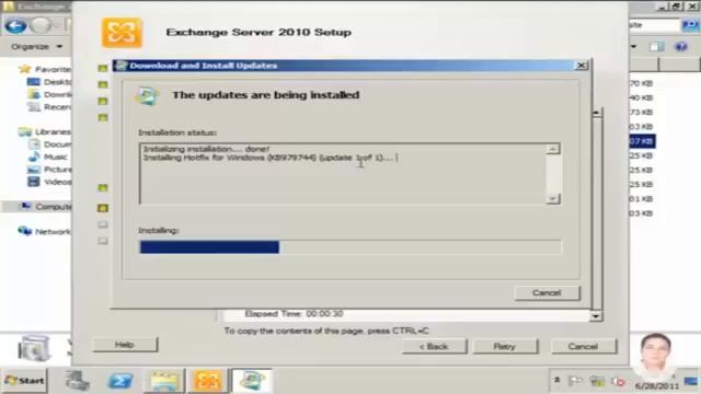 Exchange Server 2010 Installation 80 смотреть онлайн