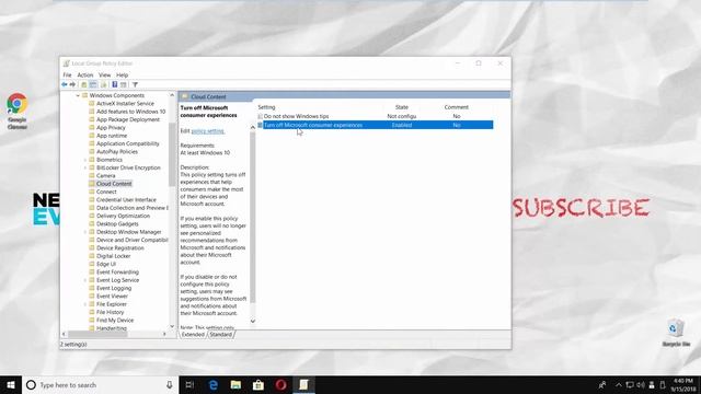How to Enable Microsoft Consumer Experiences in Windows 10 смотреть онлайн
