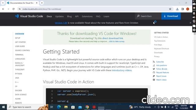 How to Download VSCode / Visual Studio Code on Windows смотреть онлайн