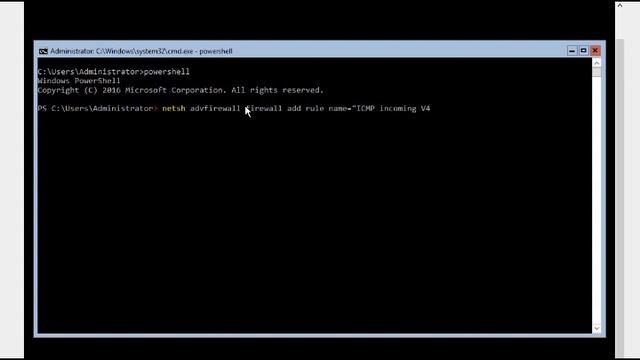 Konfigurasi Allow ICMPv4 di windows server core 2016 By Benny смотреть онлайн
