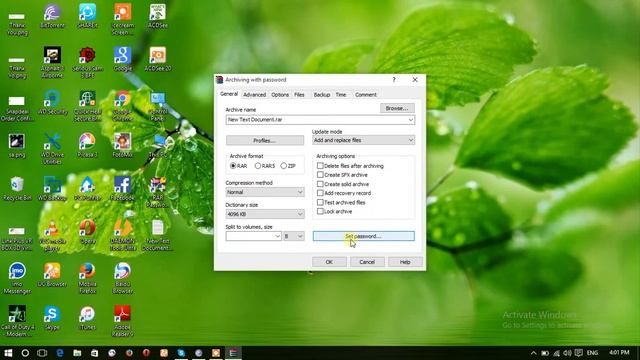 How to set password on rar file смотреть онлайн