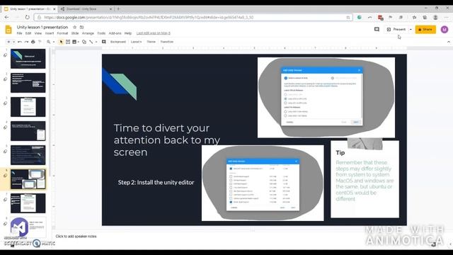 Unity lesson 1 смотреть онлайн