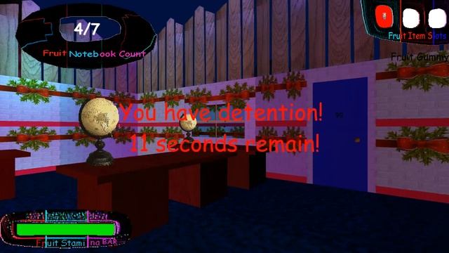 Baldi want Fruit Gummy 1 Year Celebration Bash (Baldi's Basics Mod) смотреть онлайн