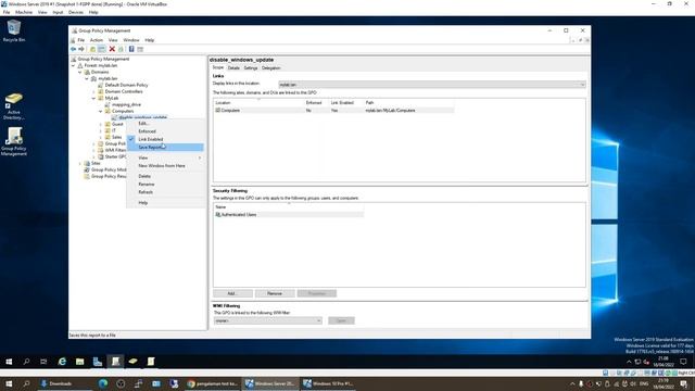 12. Disable Windows Update using GPO смотреть онлайн