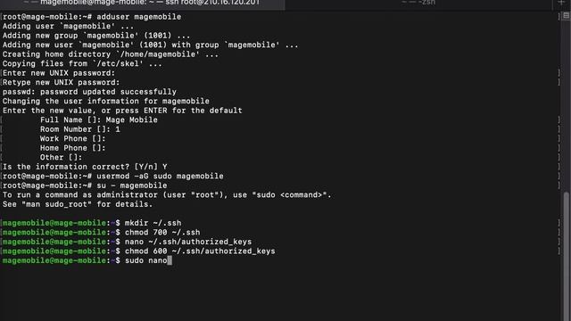 How to set up an SSH connection from macOS to Ubuntu server смотреть онлайн