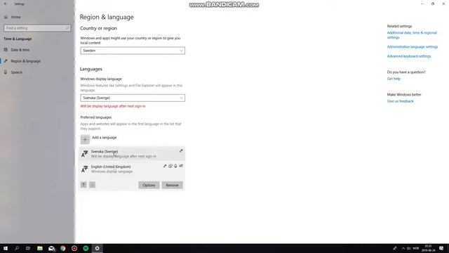 How to change system language on windows 10 (easy') смотреть онлайн