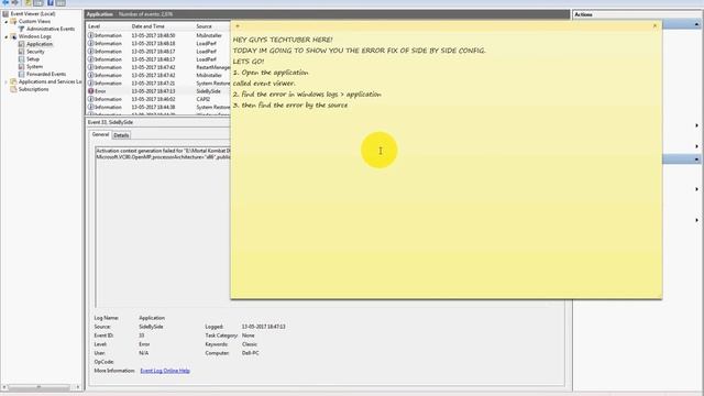 Fix error "Side by Side Configuration is incorrect" смотреть онлайн