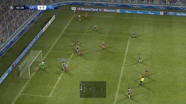 pes2013 Master League JUVENTUS 015 Juventus 8 vs 0 Steaua Bucuresti Champions League Group Stage Ma смотреть онлайн