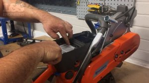 How to Change an Air Filter on a Husqvarna K770 Disc Cutter | L&S Engineers