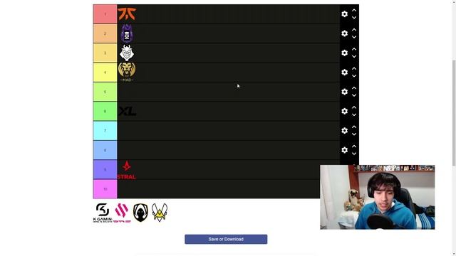 Mi TIERLIST de equipos de LEC 2023 | Predicciones para la LIGA EUROPEA 🇪🇺 2023 смотреть онлайн