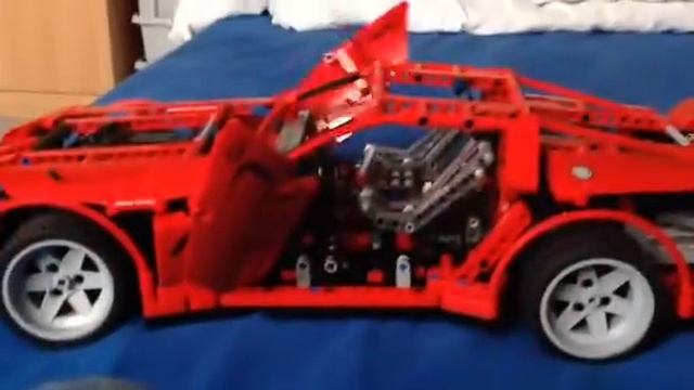 Lego technic 8070 muscle car смотреть онлайн