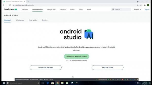 Install flutter in android studio on windows | flutter setup in android studio