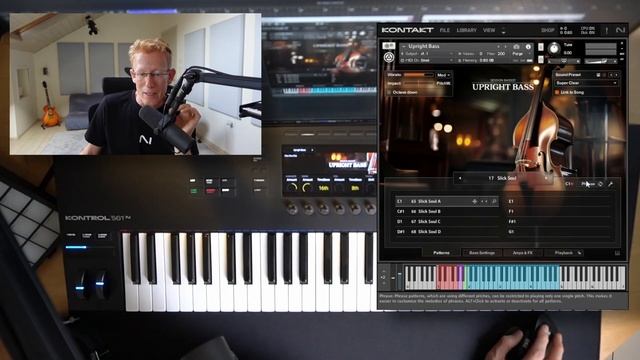 Session Bassist – Upright Bass By  Native Instruments | Kontakt Library
