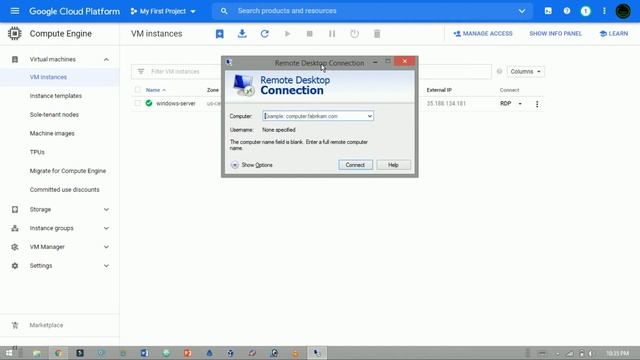 Steps to Install Windows-Server on Google Cloud Platform смотреть онлайн