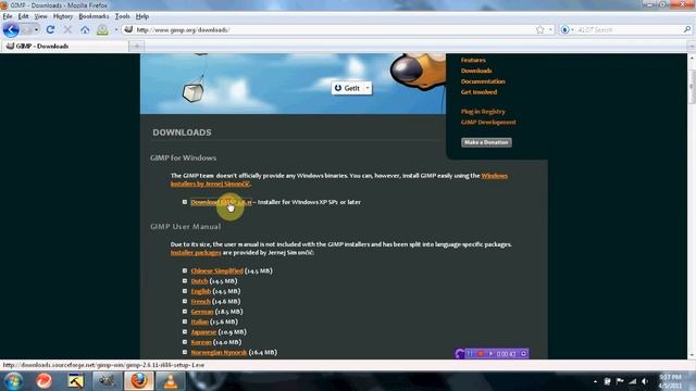 Quick Update + GIMP Tutorial 1: Installation (HD) смотреть онлайн