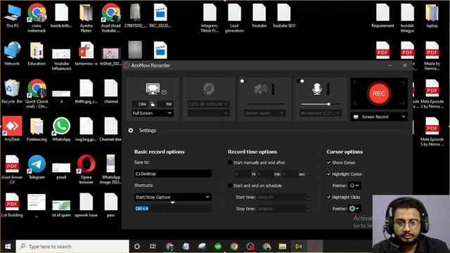 How to record your computer screen on a laptop | Free screen recording Kaise Karen | No watermark смотреть онлайн