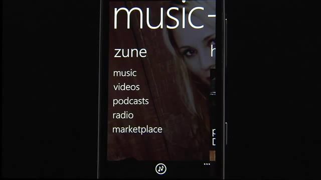 Voice Activated Music plus Video Hub on Windows Phone 7 5 YouTube смотреть онлайн
