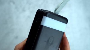 HOCO J86B Powerbank 60000mAh 22,5W PD+Quick Charge 3.0 fekete 6931474771742