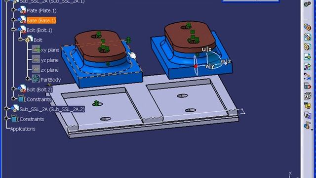 CATIA V5 ASSEMBLY Tutorials смотреть онлайн