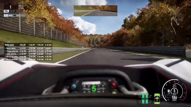 [Project Cars 2] Los coches más rápidos en Nurburgring - BAC MONO смотреть онлайн